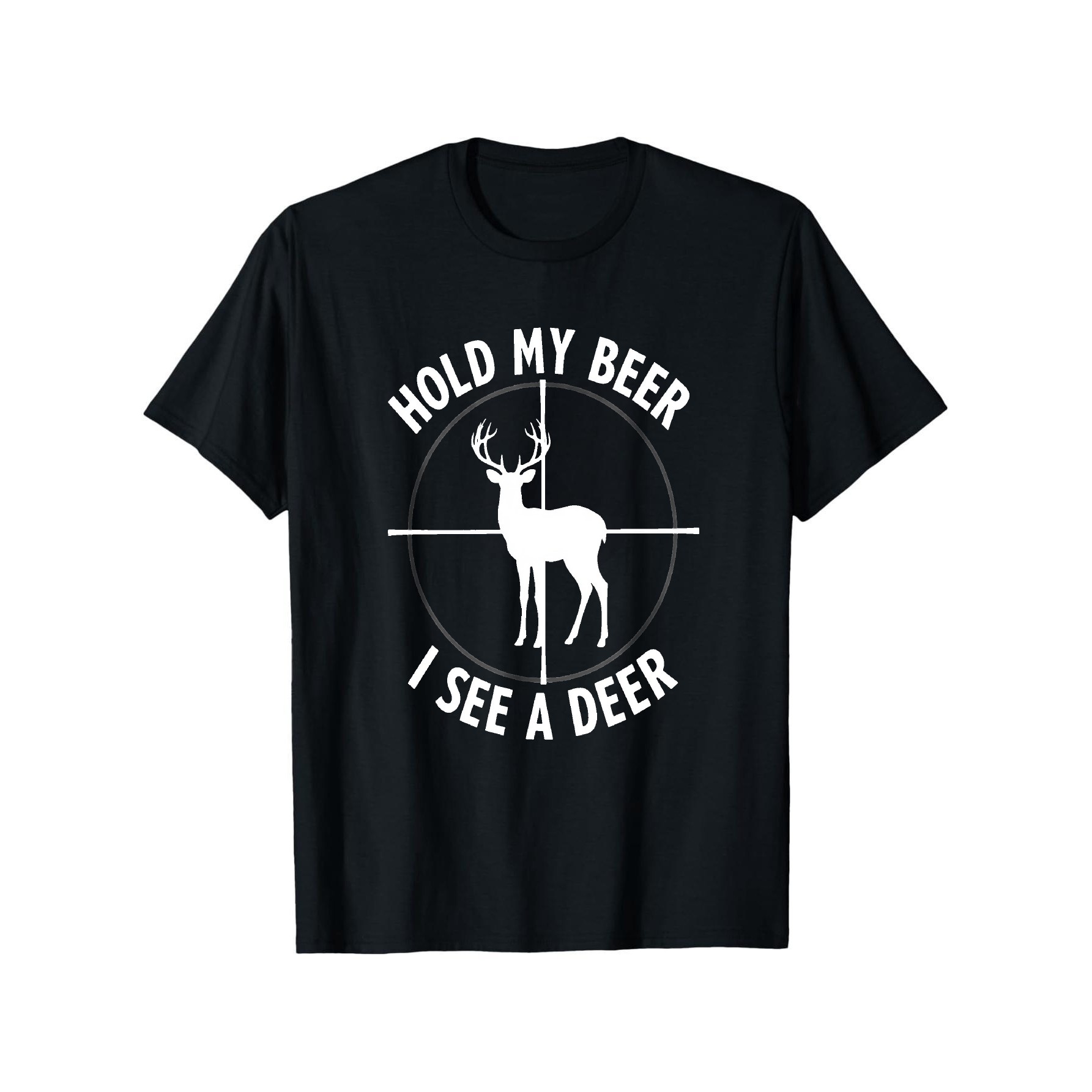 Outdoor Hunting Graphic Tees - Maglietta con grafica divertente da caccia