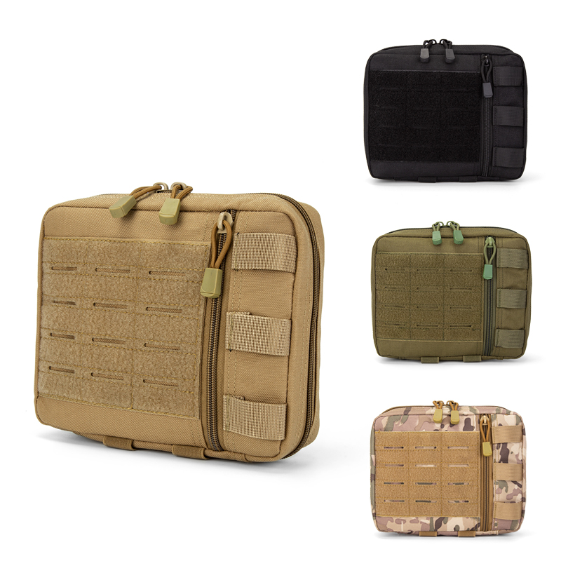Outdoor Hunting Packs - Borsa Tattica MOLLE Admin con Taglio