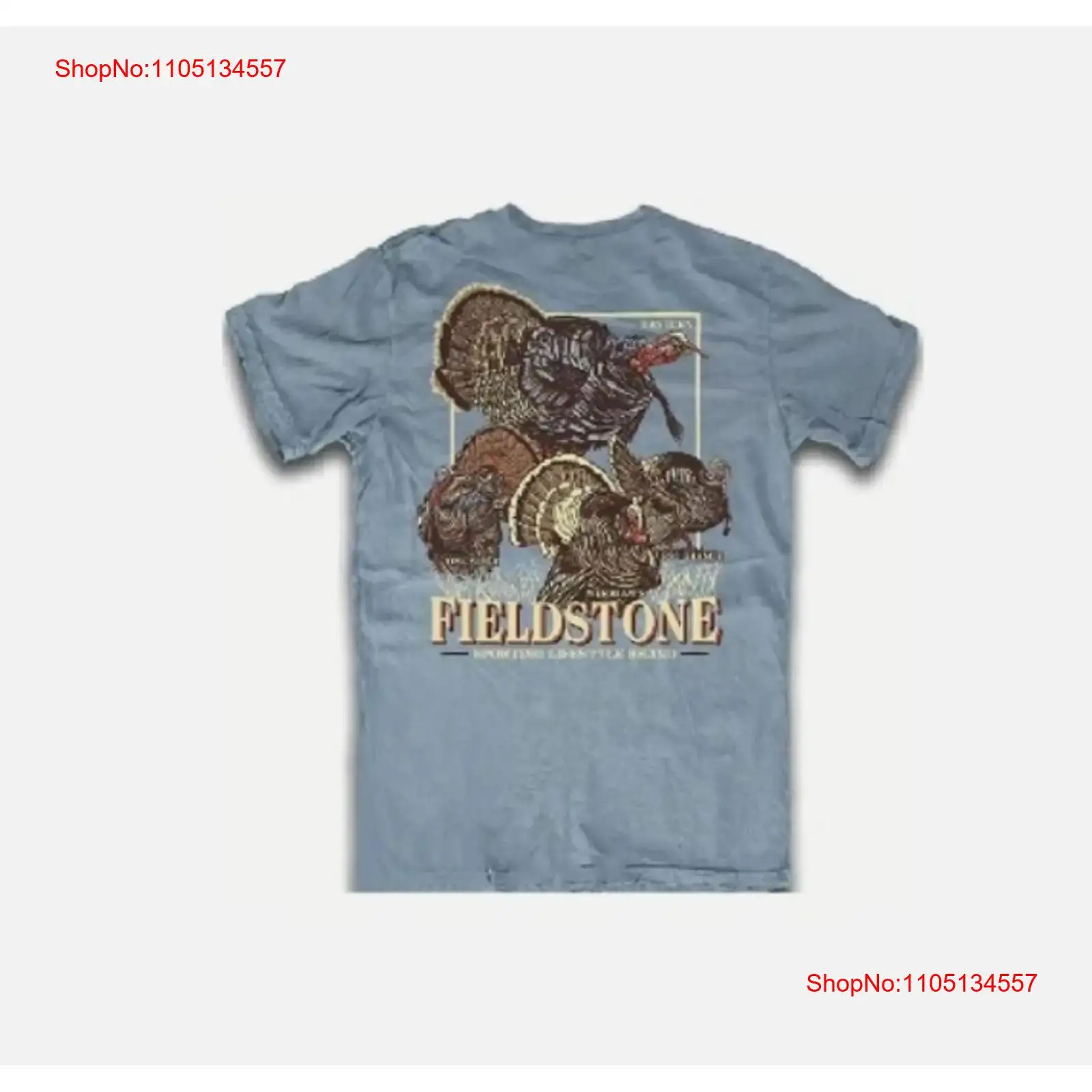 Wildman Hunting & Outdoor Photos - Fieldstone Turchia Caccia T Shirt Grand