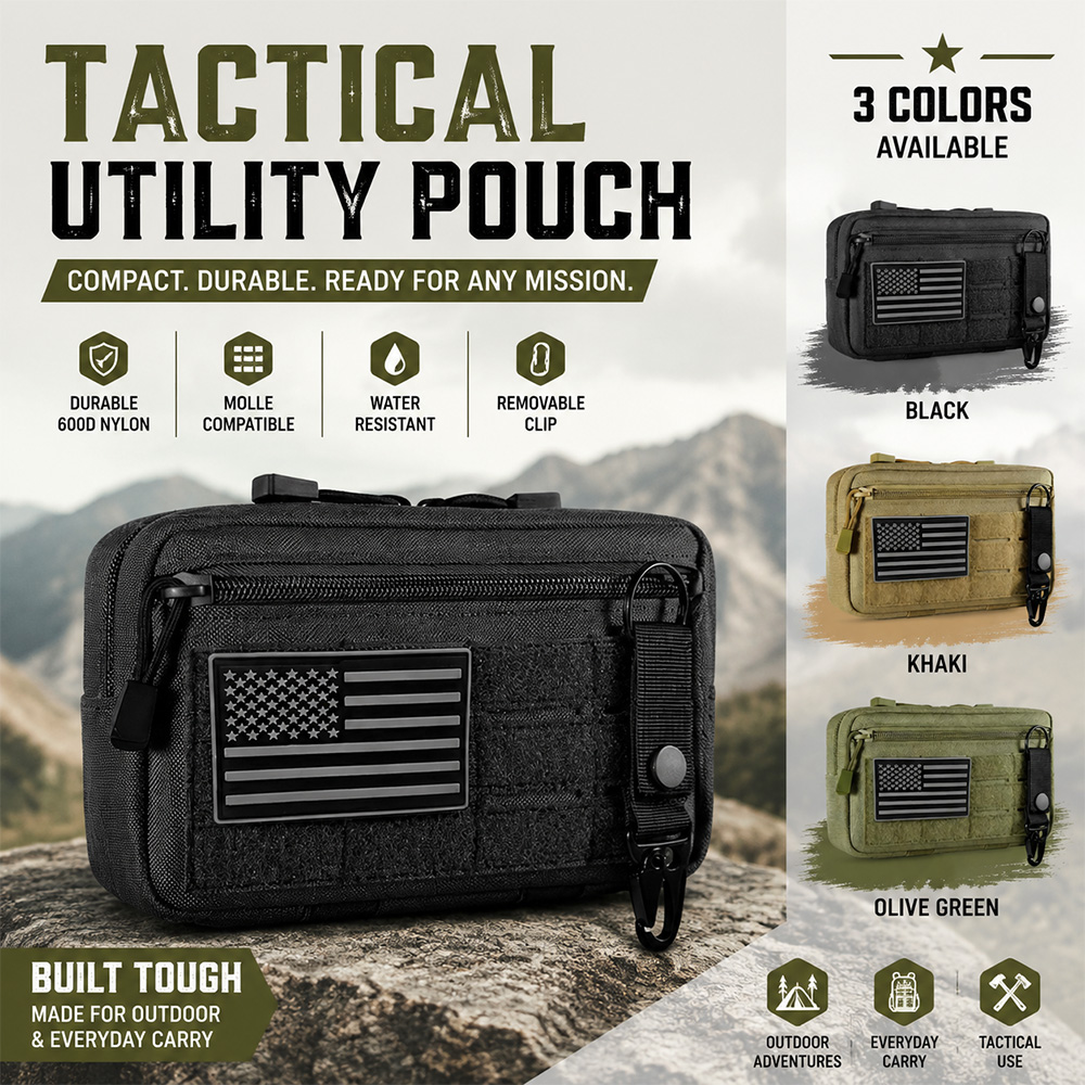 Outdoor Hunting Packs - Borsa tattica Molle EDC, kit di