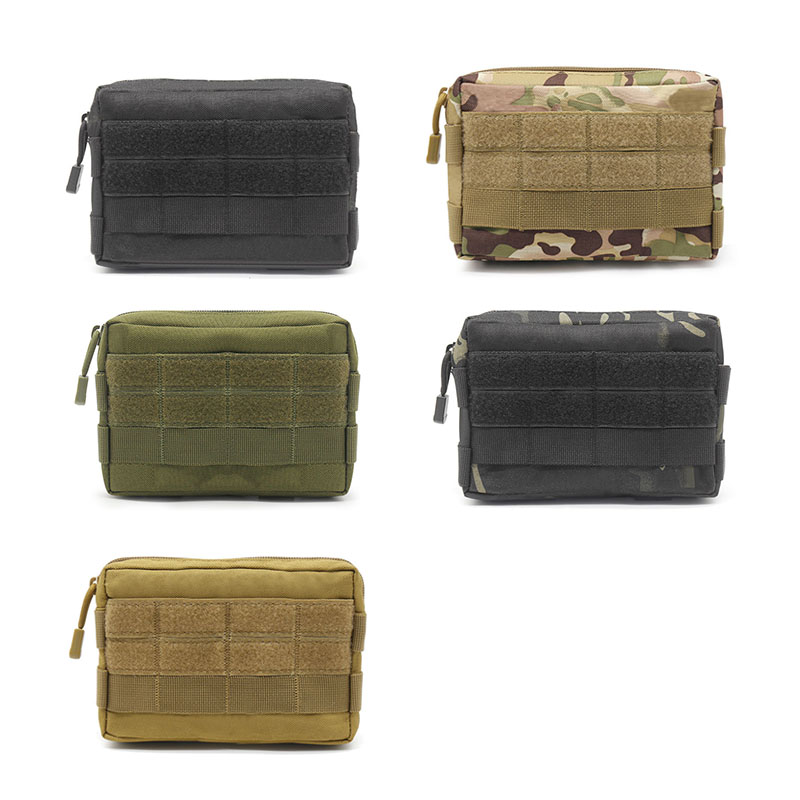 Outdoor Hunting Packs - Marsupio Tattico Molle 600D Impermeabile Mimetico,