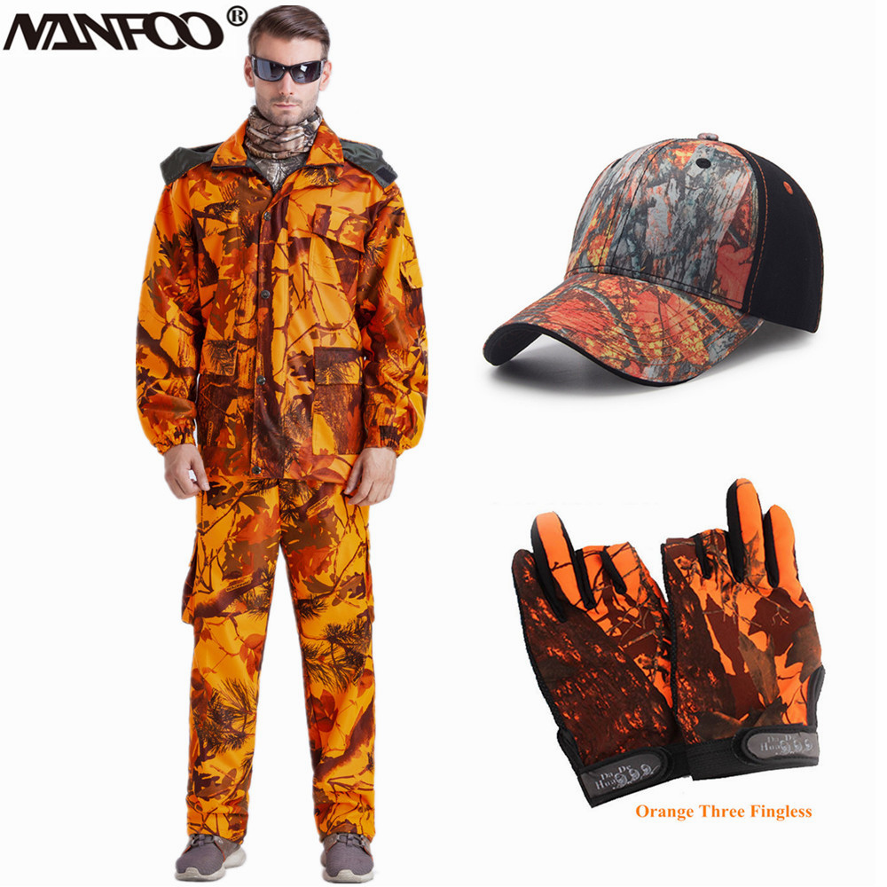 Camouflage Hunting Jacket - Tuta da pesca da caccia mimetica
