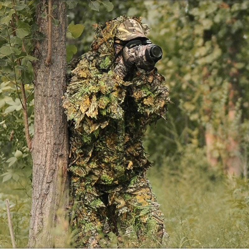 Camouflage Hunting Jacket - Uomo donna bambini Outdoor Ghillie Suit
