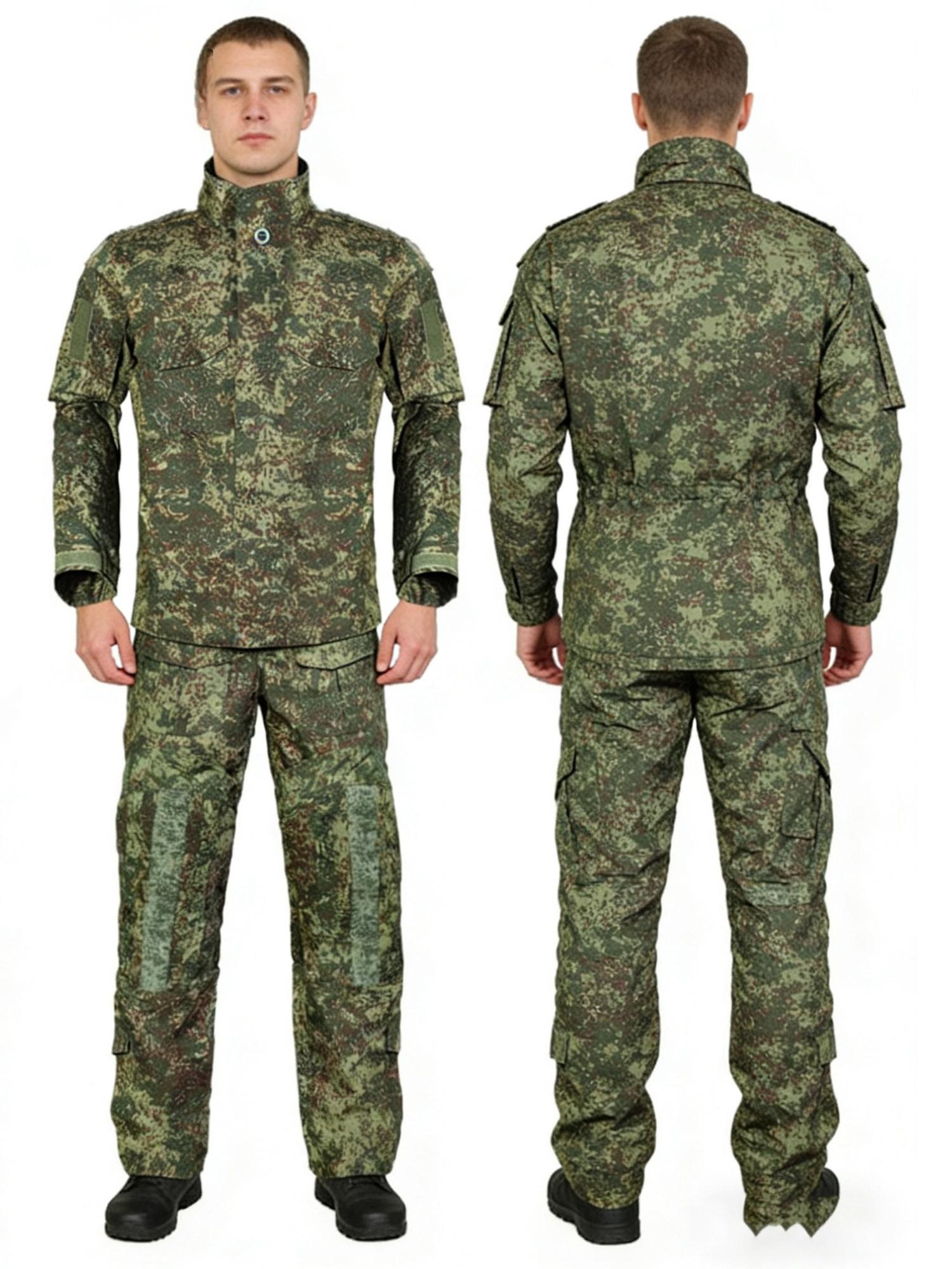 Camouflage Hunting Jacket - Set di Abbigliamento Mimetico Russo, Uniforme