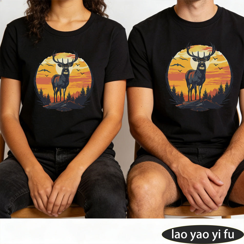 T-Shirt Estiva da Uomo in Coto - Outdoor Hunting Graphic Tees recensione e prezzo