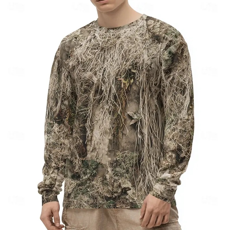 Maglietta a maniche lunghe da  - Outdoor Hunting Graphic Tees recensione e prezzo