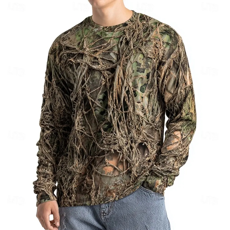 Maglietta a maniche lunghe da  - Outdoor Hunting Graphic Tees recensione e prezzo