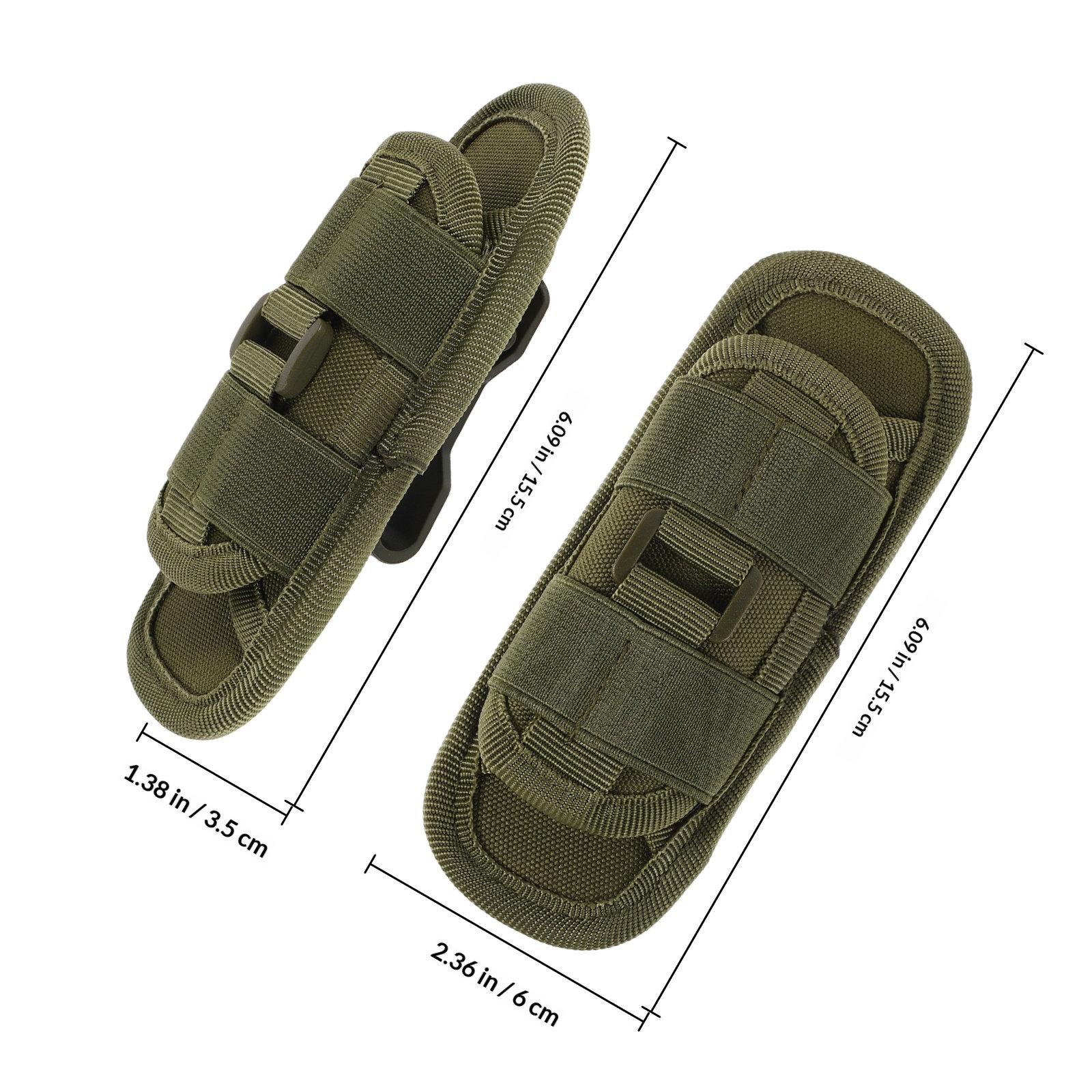 Porta Torcia Universale in Nyl - Hunting And Outdoor Supplies recensione e prezzo