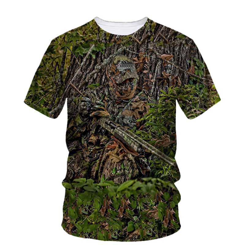 Summer Fashion New Hunting Cam - Outdoor Hunting Graphic Tees recensione e prezzo
