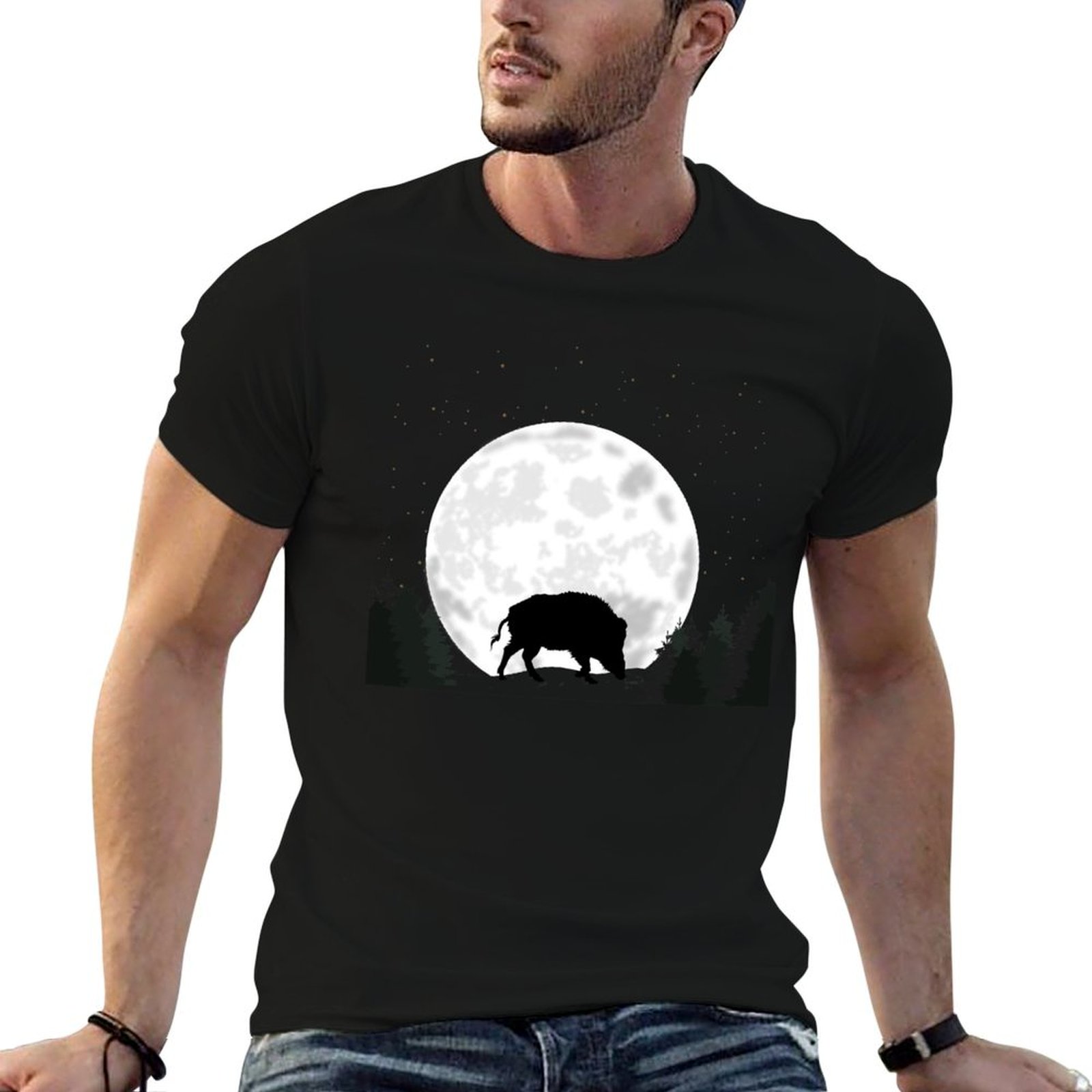 T-shirt da caccia al cinghiale - Wildman Hunting & Outdoor Photos recensione e prezzo