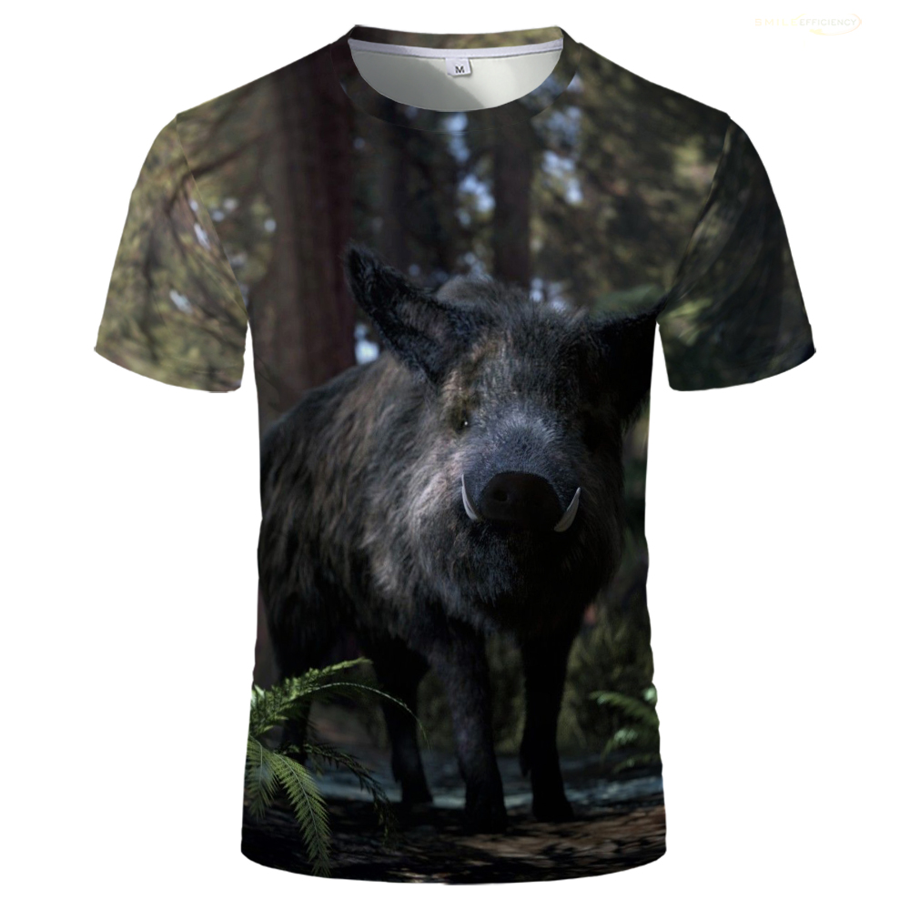 2024 Camo Hunting Wild Boar Gr - Outdoor Hunting Graphic Tees recensione e prezzo
