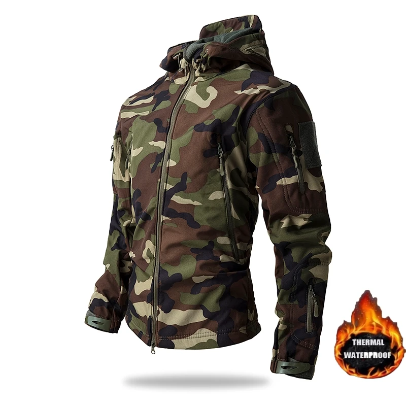 Giacche invernali militari in  - Camouflage Hunting Jacket recensione e prezzo