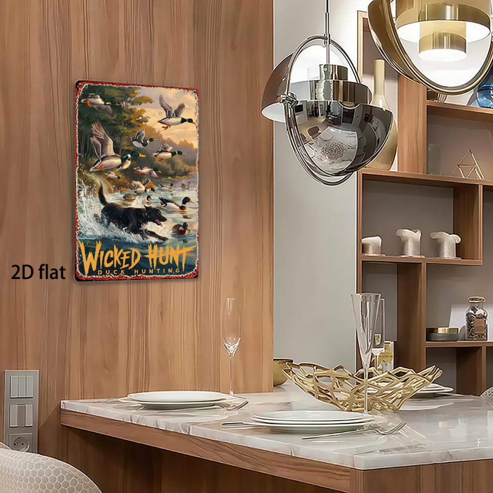 Decorazione da parete in metal - Wildman Hunting & Outdoor Photos recensione e prezzo