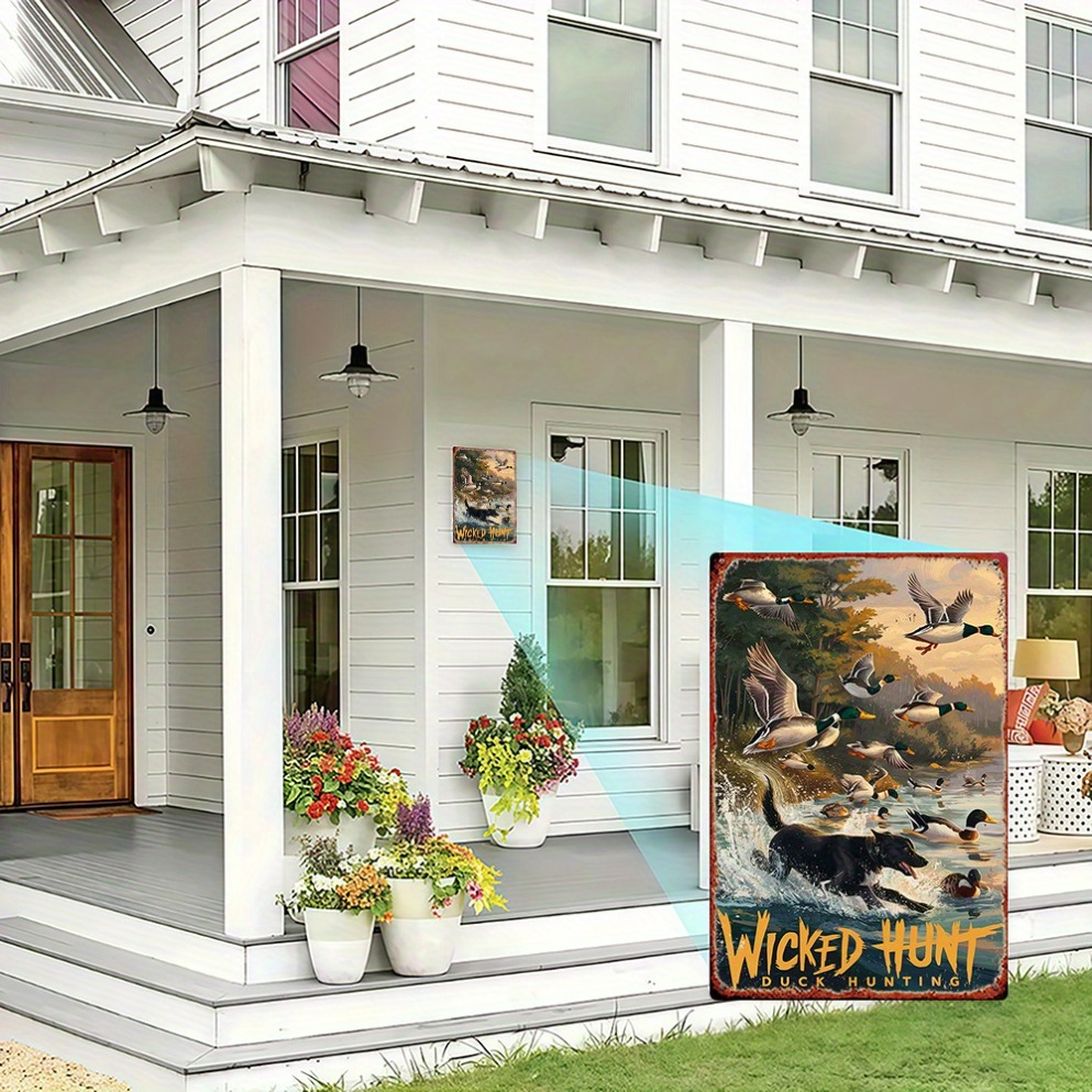 Decorazione da parete in metal - Wildman Hunting & Outdoor Photos recensione e prezzo