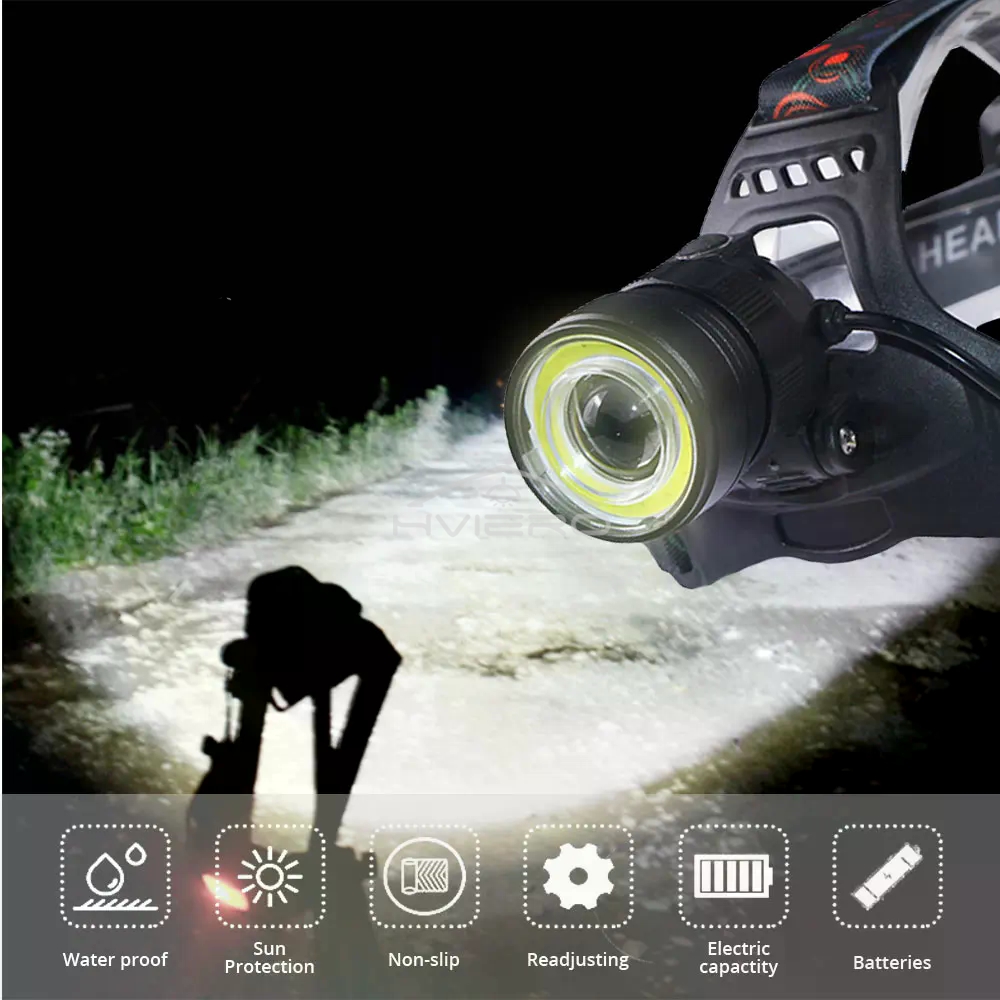 T6 Cob Torcia Torcia Testa Luc - Hunting Outdoor Jobs recensione e prezzo